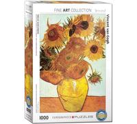 Sunflowers by Vincent Van Gogh 1000-Piece Puzzle (Importación USA)