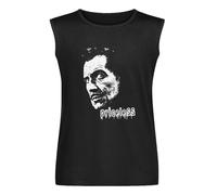 Vincent Price Horror Movie Film Goth Gothic Mens Camiseta unisex Sleeveless Tops Black Chaleco Tank Tee, Negro , L