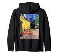 Vincent Van Gogh Cafe Terrace at Night Sudadera con Capucha