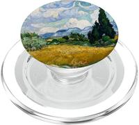 Vincent Van Gogh | Campo de Trigo con cipreses PopSockets PopGrip para MagSafe