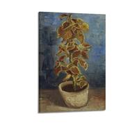 Vincent Van Gogh - Coleus Plant in A Flowerpot Classic Works Posters Picture Print Canvas Wall Paint Art Decor Modern Home Artworks Gift Idea 12 x 18 pulgadas (30 x 45 cm)