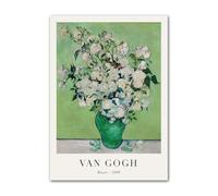 Vincent Van Gogh Escritos Impresiones y Pósteres Lienzo Pintura Decoraciones Sala de estar Sin marco Impresión artística Lienzo Imagen 19.6”x 27.5”(50x70cm) Sin marco