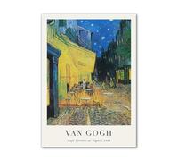 Vincent Van Gogh Escritos Impresiones y Pósteres Lienzo Pintura Decoraciones Sala de estar Sin marco Impresión artística Lienzo Imagen 19.6”x 27.5”(50x70cm) Sin marco