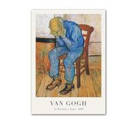 Vincent Van Gogh Escritos Impresiones y Pósteres Lienzo Pintura Decoraciones Sala de estar Sin marco Impresión artística Lienzo Imagen 19.6”x 27.5”(50x70cm) Sin marco
