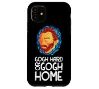 Vincent Van Gogh Hard Or Go Home Artist Carcasa para iPhone 11