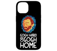 Vincent Van Gogh Hard Or Go Home Artist Carcasa para iPhone 14