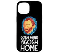 Vincent Van Gogh Hard Or Go Home Artist Carcasa para iPhone 15