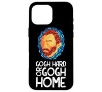 Vincent Van Gogh Hard Or Go Home Artist Carcasa para iPhone 16 Pro MAX