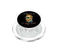 Vincent Van Gogh Hard Or Go Home Artista Humor Pun PopSockets PopGrip para MagSafe