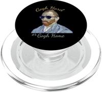 Vincent Van Gogh Hard or Go Home - Juego de palabras divertido, humor de artista PopSockets PopGrip para MagSafe