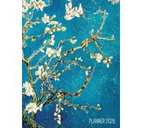 Vincent Van Gogh Planner 2026: Almond Blossom Painting Artistic Post-Impressionism Art Organizer: January-December (12 Months)