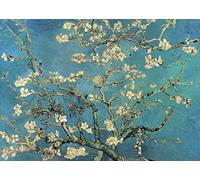 Vincent Van Gogh,Rompecabezas para adultos, 1000 piezas, diseño de flor de almendra de Vincent Van Gogh, rompecabezas educativo para adultos, rompecabezas de Van Gogh para adultos