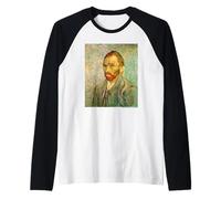 Vincent Van Gogh Self-Portrait Camiseta Manga Raglan