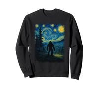 Vincent Van Gogh Starry Night Big Foot Obra de Arte Inspirada Sudadera