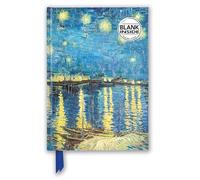 Vincent Van Gogh: Starry Night Over the Rhône (Foiled Blank Journal) (Flame Tree Blank Notebooks)