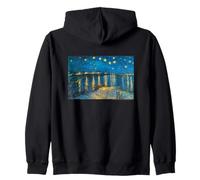Vincent Van Gogh Starry Night Over The Rhone Sudadera con Capucha