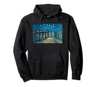 Vincent Van Gogh Starry Night Over The Rhone Sudadera con Capucha