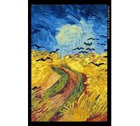 Vincent van Gogh: Wheatfield with Crows. Elegant notebook for art lovers
