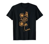 Vincent Van Gogh Yellow Summer Sunflowers Camiseta