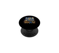 Vincent Van Owl Wise Owl Artist Painting Art PopSockets PopGrip Adhesivo