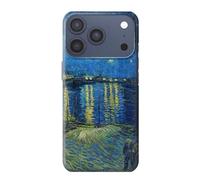 Vincent Vangogh Starry Night Over The Rhone Funda Carcasa Case para iPhone 17 Pro