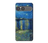Vincent Vangogh Starry Night Over the Rhone Funda Carcasa Case para Sony Xperia 10 VII
