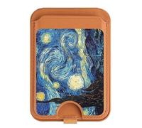 Vincent Vangogh Starry Nights - Soporte magnético para tarjetas para iPhone 16, 15, 14, 13 Pro Max, multicolor
