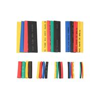 vincente Juego de Tubos termorretráctiles de 164 Piezas 2:1 | Kit de Envoltura de Alambre de Tubo termorretráctil de 5 Colores,Juego de Tubos termorretráctiles de Aislamiento eléctrico Surtido