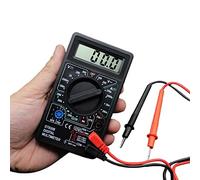 vincente Multímetro Digital | Voltímetro de CA/CC DT830B con Rango automático | probador Multifuncional, multímetro, amperímetro Digital de Alta precisión, Rango automático del probador