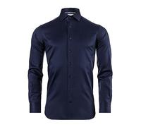 Vincenzo Boretti Camisa, Regular-fit/Corte Recto, Sarga - no Necesita Plancha