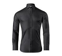 Vincenzo Boretti Camisa, Slim-fit/Ajuste Entallado, Sarga - no Necesita Plancha