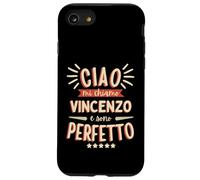 Vincenzo Idea Regalo Personalizzata Nome Divertente Carcasa para iPhone SE (2020) / 7/8