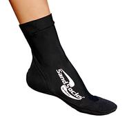 Vincere Sand Socks Beach Volleyball, Soccer, Snorkeling, Water Sports Black M