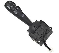 Vinciann Palanca de desvió ajuste faros control intermitentes coche compatible con códigos 8201167981 255671163R 255401303R 255405005R apto para Logan compatible con Clio y otros