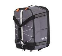 Vincita Voyage B.D.R. Bolsa para Bicicleta Plegable - Mochila, Duffle, Rack Bag Combo con KLICKfix UniKlip 2.0 37L | Resistente al agua Diseño Versátil (Gris)