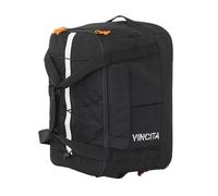 Vincita Voyage BDR Bolsa para Bicicleta Plegable - Mochila, Bolsa Combo con KLICKfix UniKlip 2.0 37L | Resistente al agua, Negro -, M