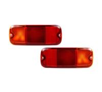 VINCTV trasero parachoques Reflectores Compatible Con Suzuki Para Jimny 2006-2016 Parachoques Trasero Reflector Luz De Giro Luz De Freno Carcasa Luz Trasera 35670-81A11(1 pair)