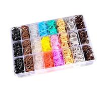 Vínculos Elásticos Para Cabello Niños Con Herramientas De Peinado Y Cortadores De Elásticos Niños Bandas Pequeñas Fácil Eliminar Accesorios Cabello Bebés