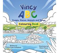 Vincy ABC People, Places, Animals and Things Colouring Book
