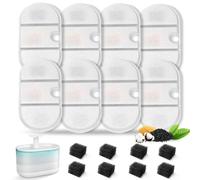 VinDox - Paquete de 16 filtros de repuesto para bebederos de gatos, compatibles con la c psula PETLIBRO: PLWF002, dispensador de agua para mascot