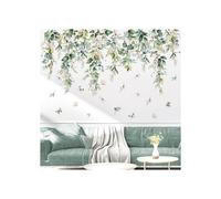 Vine leaf wall stickers, wall stickers, green wall stickers, tropical leaves, hanging plants, flowers for