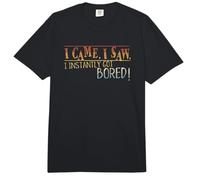 Vine. Vi. Al Instante me aburrí. Juego de Palabras Divertido Comfort Colors Adult Heavyweight T-Shirt