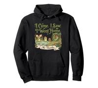 Vine Vi FUI a casa Rana introvertida Cottagecore Sudadera con Capucha