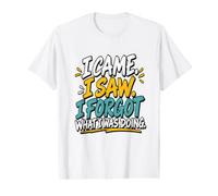 Vine, Vi. Olvidé lo Que Estaba Haciendo. Camiseta gráfica económica