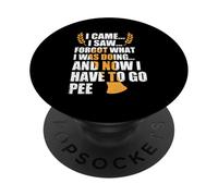 Vine Vi Olvidé lo Que Estaba Haciendo y Ahora Tengo Que IR PE PopSockets PopGrip Adhesivo