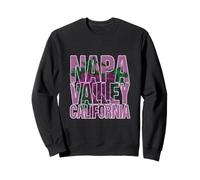 Viñedo de Napa Valley California UVA Vintage Travel Sudadera