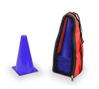 Vinex 20 Conos de señalización - con Bolsa de Transporte - Azul