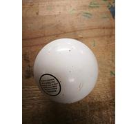 Vinex - Lanzamiento de Peso - Bola de Acero para competiciones - 4,00 kg - 103 mm - Blanco