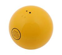 Vinex - Lanzamiento de Peso - Bola de Acero para competiciones - 5,00 kg - 115 mm - Amarillo