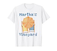 Vineyard Marthas Verano Vacaciones Cape Beach Days Camiseta
